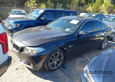 2015 BMW 535 I из США, поврежденный, VIN WBA5B1C53FG128341